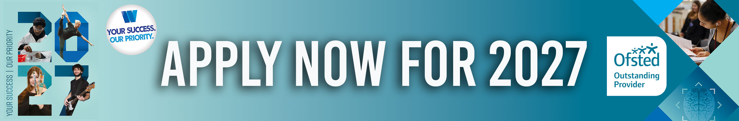 Home 2 Apply now 2027 Banner New