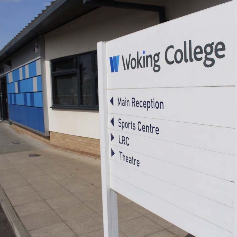 Woking College Surrey to Woking College