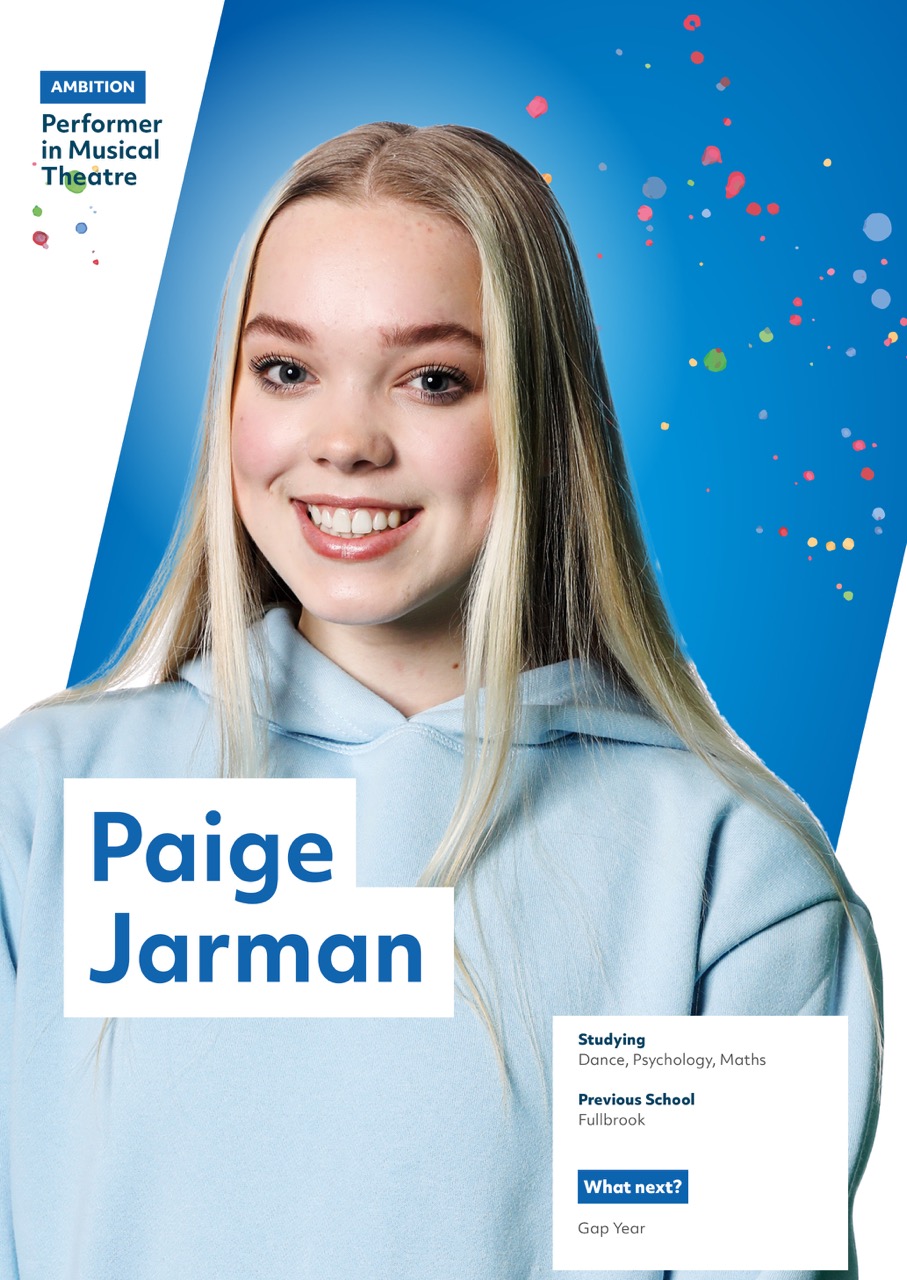 Paige Jarman LargeWoking College 19 July 2023 Alumni