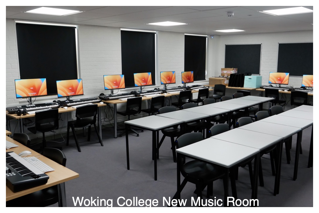 Woking College New Music Room
