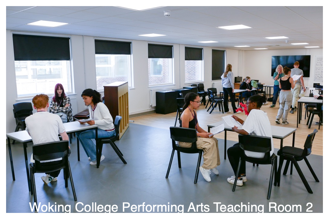 Woking College Performing Arts Teaching Room 2