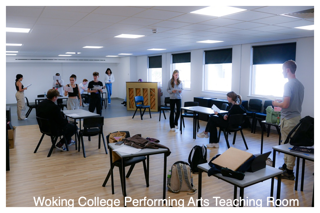 Woking College Performing Arts Teaching Room