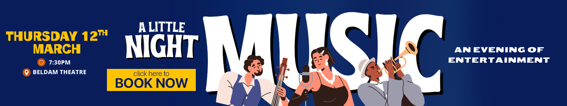 banner night music for web