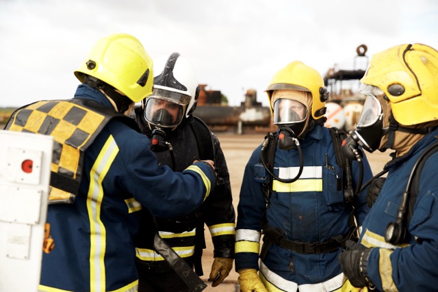 firefighters wearing protective gear at industrial 2026 03 25 06 34 15 utc Medium