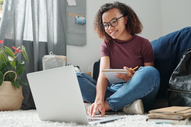 How to Apply 1 young woman studies with laptop at home 2026 01 09 01 03 31 utc Medium